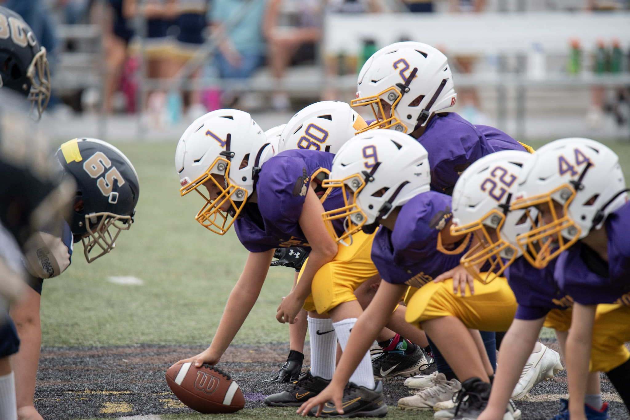 Players on the line